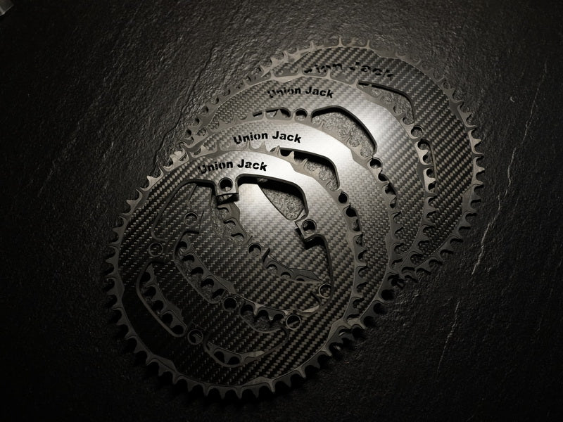 Union Jack BCD130 Carbon Bicycle Chainring – AmazingBike