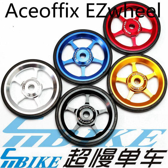 ACE Aluminium Eazy Wheels for Brompton Bicycle