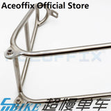 ACE Titanium Q Type Rear Rack for Brompton Bicycle