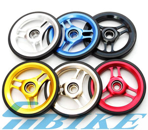 ACE EZ-3 60mm Aluminium Eazy Wheels for Brompton Bicycle