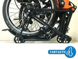 ACE Easy Wheels + Q Type Rear Rack Set for Brompton Bicycle