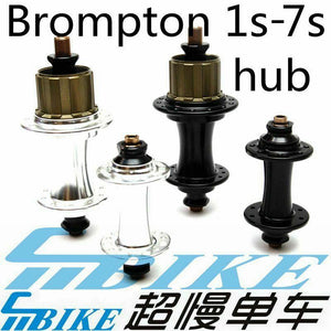 ACE Front & Rear Hub Set for Brompton Bicycle